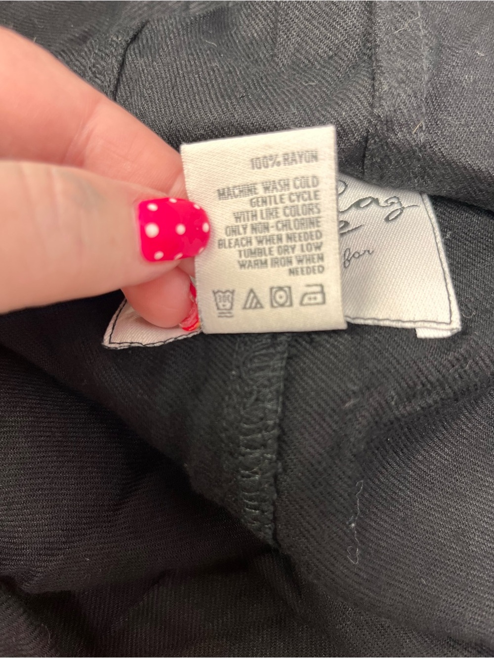 American Rag Black Hooded Drawstring Utility Jacket - Picture 6 of 6
